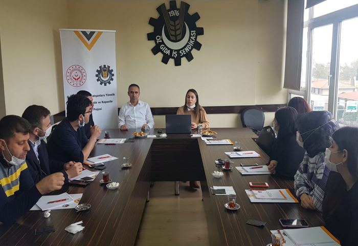 Sendikal Farkndalk ve Kapasite Arttrlmas projemizin 6. eitim program I nolu ubemizde yapld