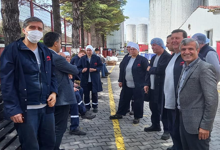 Glpolat, Ajinomotoyu ziyaret ederek yelerimizle bir araya geldi