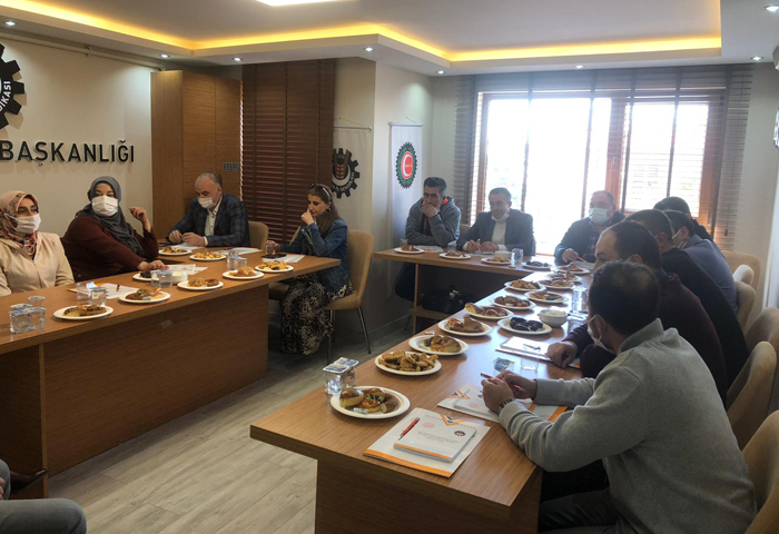 Sendikal Farkndalk ve Kapasite Arttrlmas projemizin nc eitim program Ankara ubemizde yapld