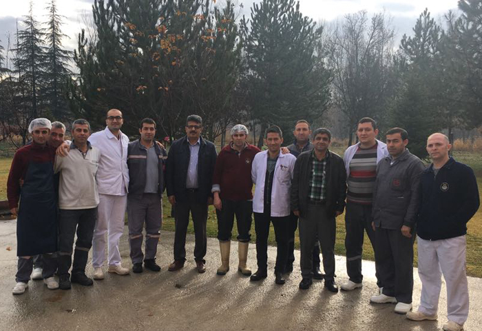 Ankara ubemizden AO Meyve Suyu Fabrikasna Ziyaret