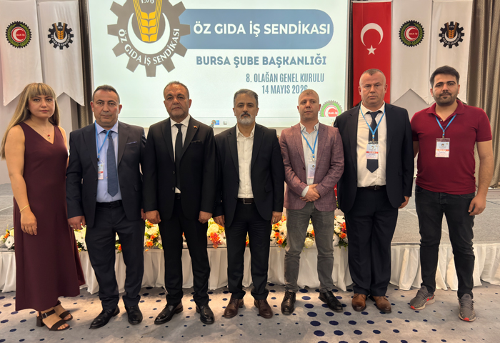 Bursa �ube 8. Ola�an Genel Kurulumuz ba�ar�yla icra edildi