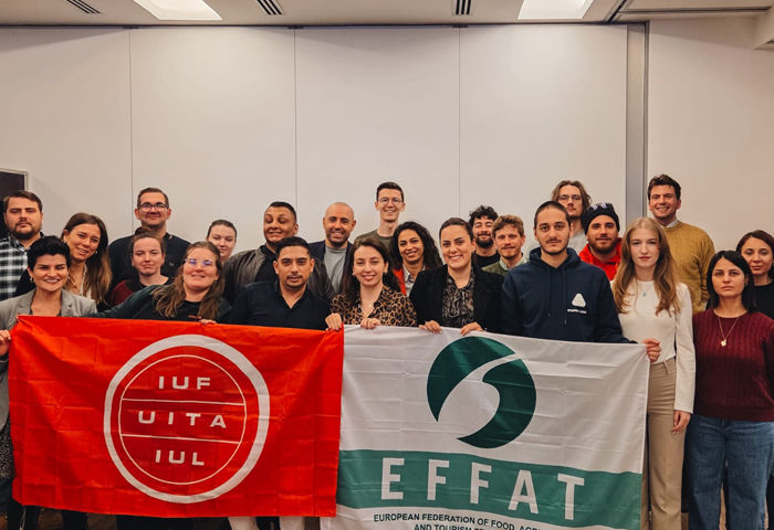 EFFAT�ETUI Ortakl���nda D�zenlenen Uluslararas� �al��taya Kat�ld�k