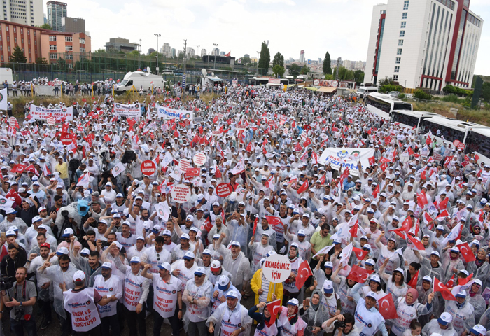 Emek ve Adalet Talebimizi CHP nnde Haykrdk