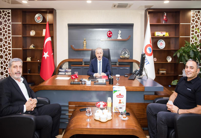  Genel Bakan Yardmcmz Hanerolu, ESK Genel Mdr Uzunu ziyaret etti