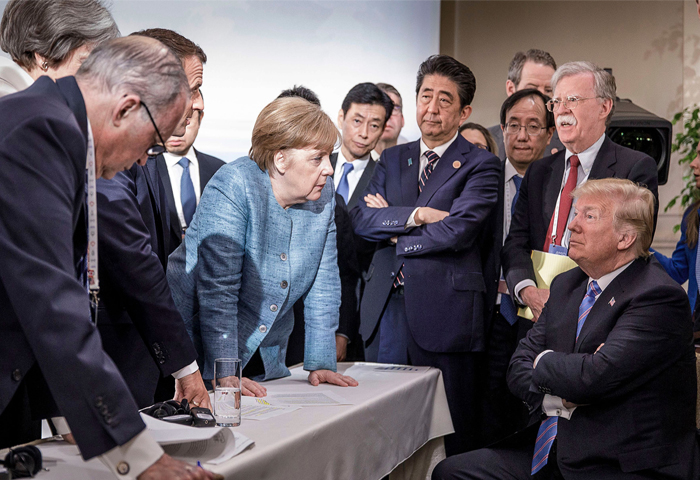 G7'deki kavga byyor