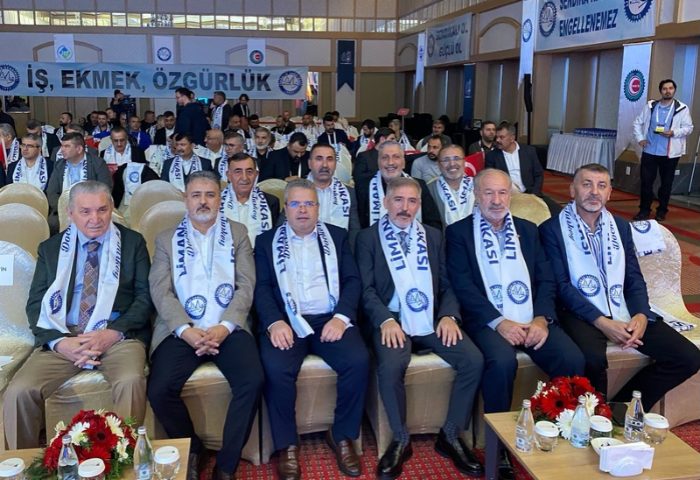 GENEL BA�KANIMIZ RAMAZAN G�LPOLAT, L�MAN-�� SEND�KASI 21. OLA�AN GENEL KURULU�NA KATILDI