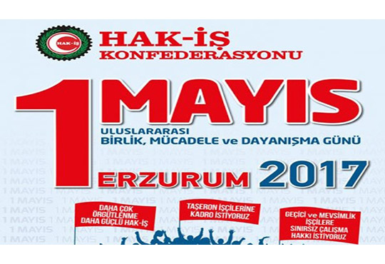 HAK- 1 Mays Bildirisi