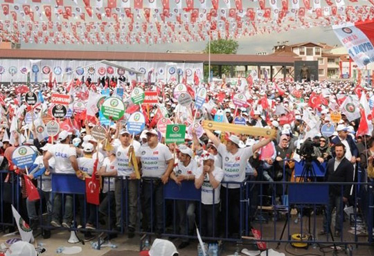 HAK- 1 MAYIS'I ERZURUM'DA KUTLAYACAK