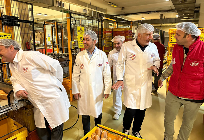 Genel Başkan Yardımcımız Hançeroğlu, İHE Kartal ve Cebeci Fabrikasını ziyaret etti