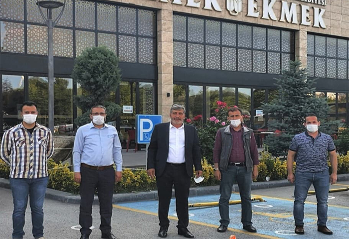 Hanerolundan, Ankara Halk Ekmek Fabrikasna ziyaret
