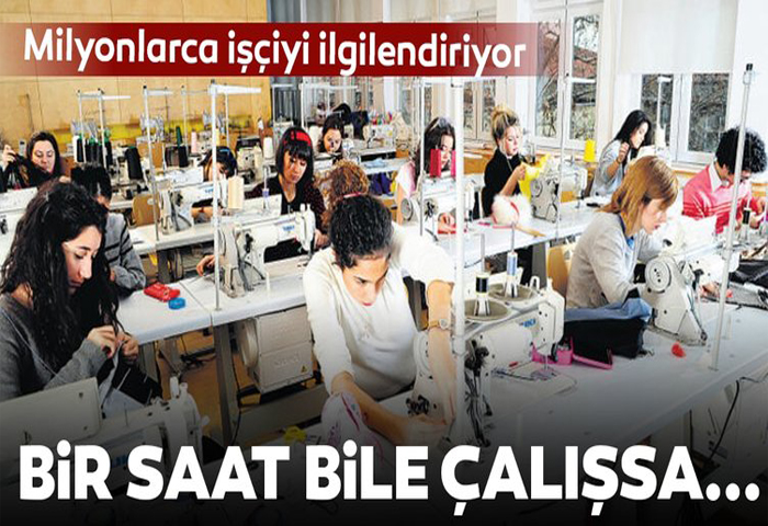 Milyonlarca alan ilgilendiriyor! Bir saat bile alsa yeter