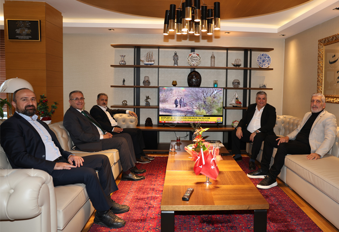 TGS Denetim Kurulu yesi Mehmet Koaktan Genel Bakanmza Hayrl Olsun Ziyareti