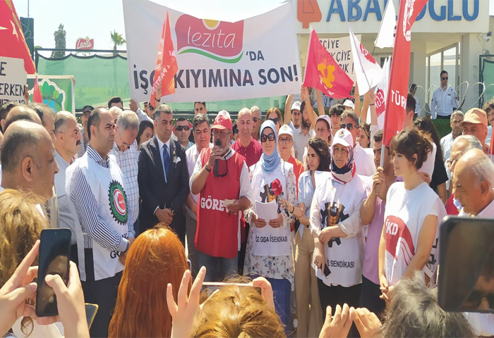 Lezita işçilerinin direnişi 31. gününde: Baskılara rağmen sendikamızdan istifa etmiyoruz