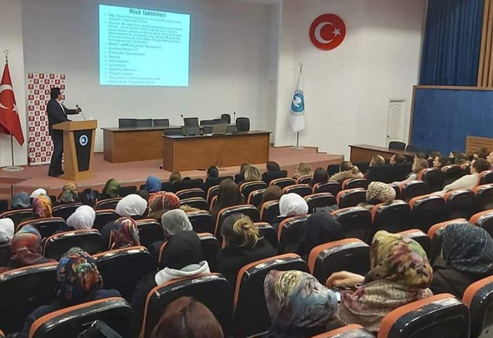 Bursa ubemiz Marmarabirlik Entegre Tesislerinde Salk Semineri dzenledi