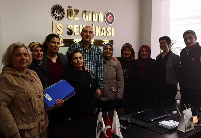 Kadn muhtar adaylar Karaman ube Bakanlmz ziyaret ettiler