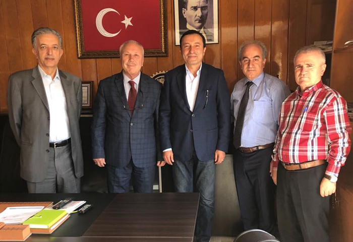 Genel Bakanmz Mehmet ahin, z Toprak  Sendikasn ziyaret etti