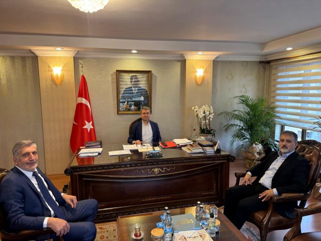 Genel Bakanmz Ramazan Glpolattan This Genel Sekreteri Mehmet Baa Hayrl Olsun Ziyareti