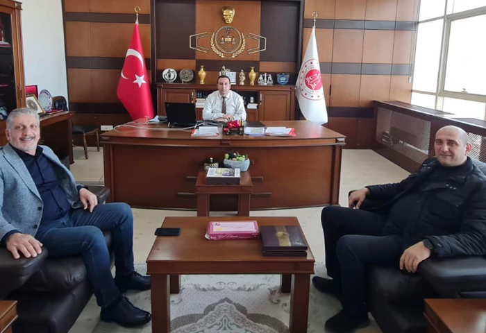 Genel Bakan Yardmcmz Hanerolu Karaman Basavcs leki ziyaret etti
