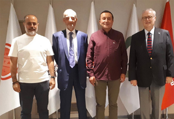 TGS Genel Sekreteri Sidar Genel Bakanmz Mehmet ahin'i Ziyaret Etti