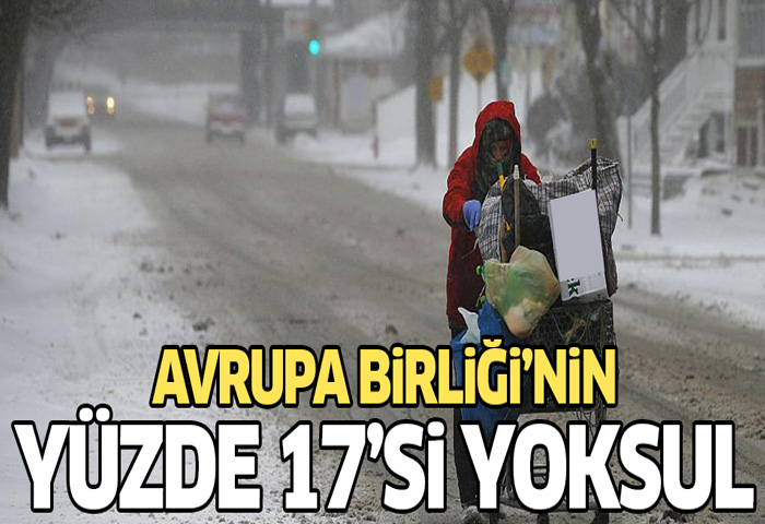 Avrupa Birlii'nin yzde 17'si yoksul