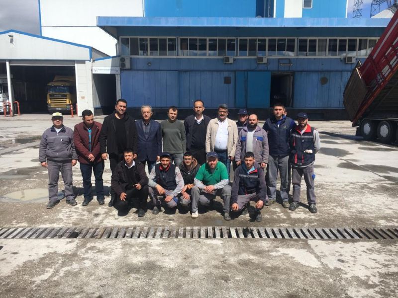Genel Bakan Yardmcmz Emin Src Tarm Kredi Yem fabrikalarn ziyaret etti