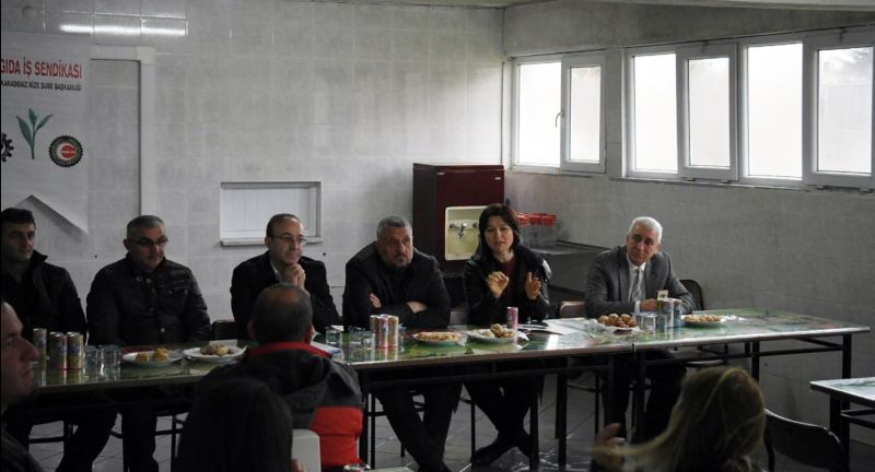 6. Eksperler Çalıştayı Ardeşen çay fabrikasında yapıldı