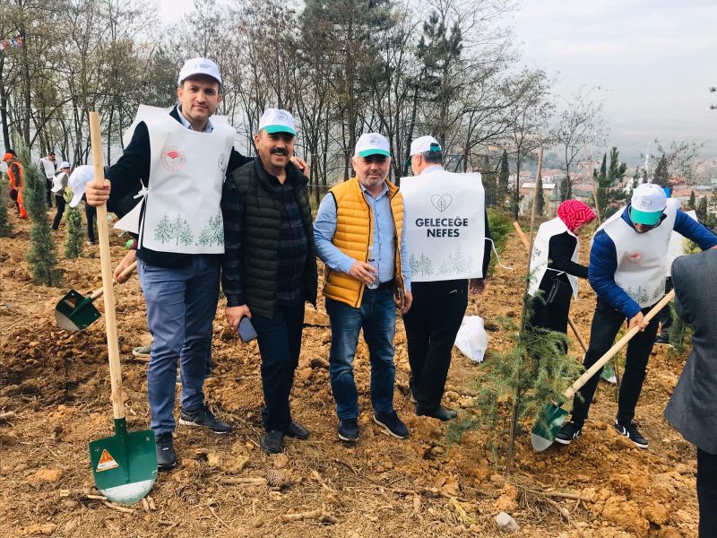 Fidan dikme kampanyasna ubelerimiz ile tam destek verdik