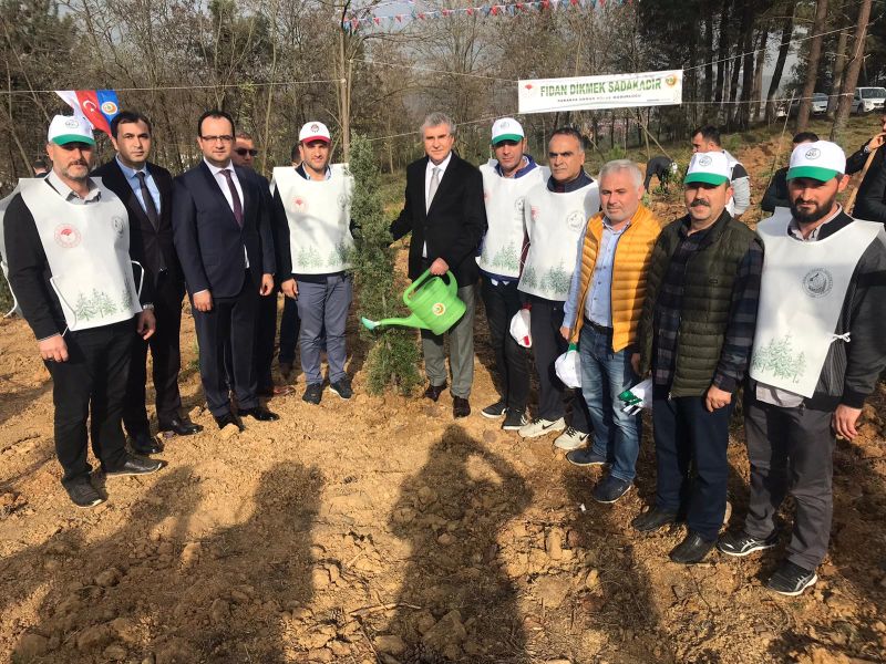 Fidan dikme kampanyasna ubelerimiz ile tam destek verdik