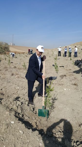 Fidan dikme kampanyasna ubelerimiz ile tam destek verdik