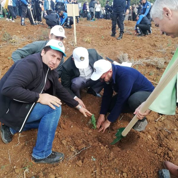 Fidan dikme kampanyasna ubelerimiz ile tam destek verdik