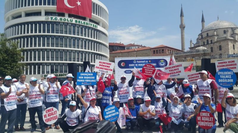 Emek ve Adalet iin Bolu'dan Ankara'ya