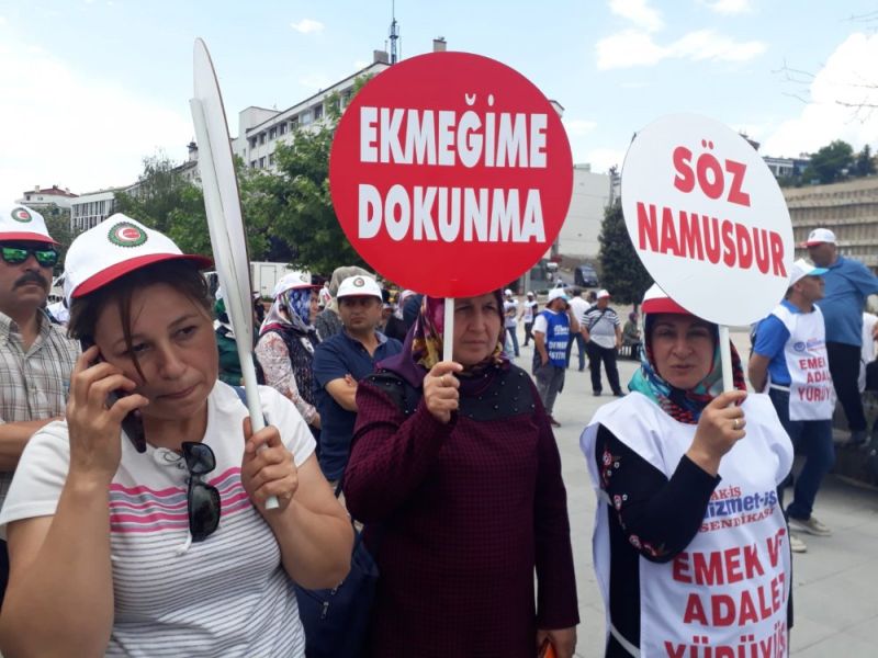 Emek ve Adalet iin Bolu'dan Ankara'ya