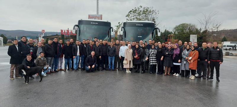 Bolu Abant Gebze lkerde alan yelerimizle birlikte gezdik