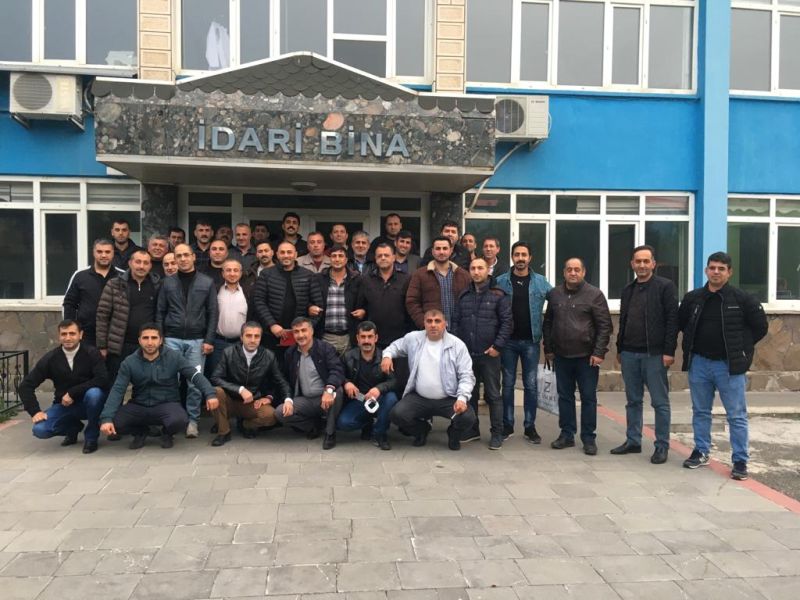 Ankara ube Bakan Yardmcmz ztrk ESK Kombinalarn ziyaret etti
