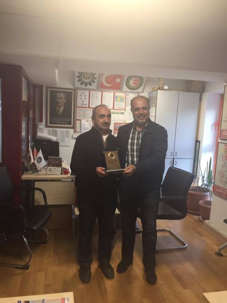 Reform Gdadan emekli olan personellere plaket