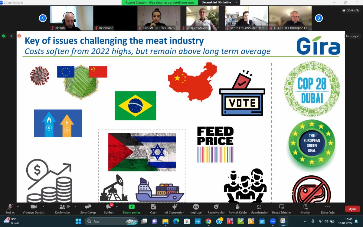 EFFAT Et Sektörü Projesi Yarıyıl Konferansına Katılım Sağladık