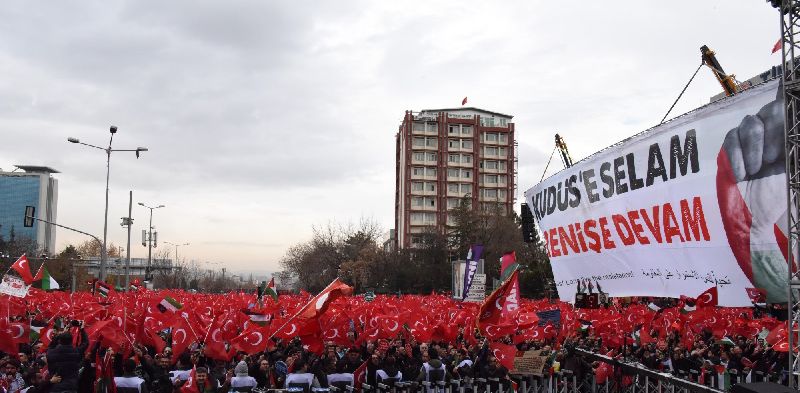 Anadolu Meydan'nda Byk Kuds Mitingi