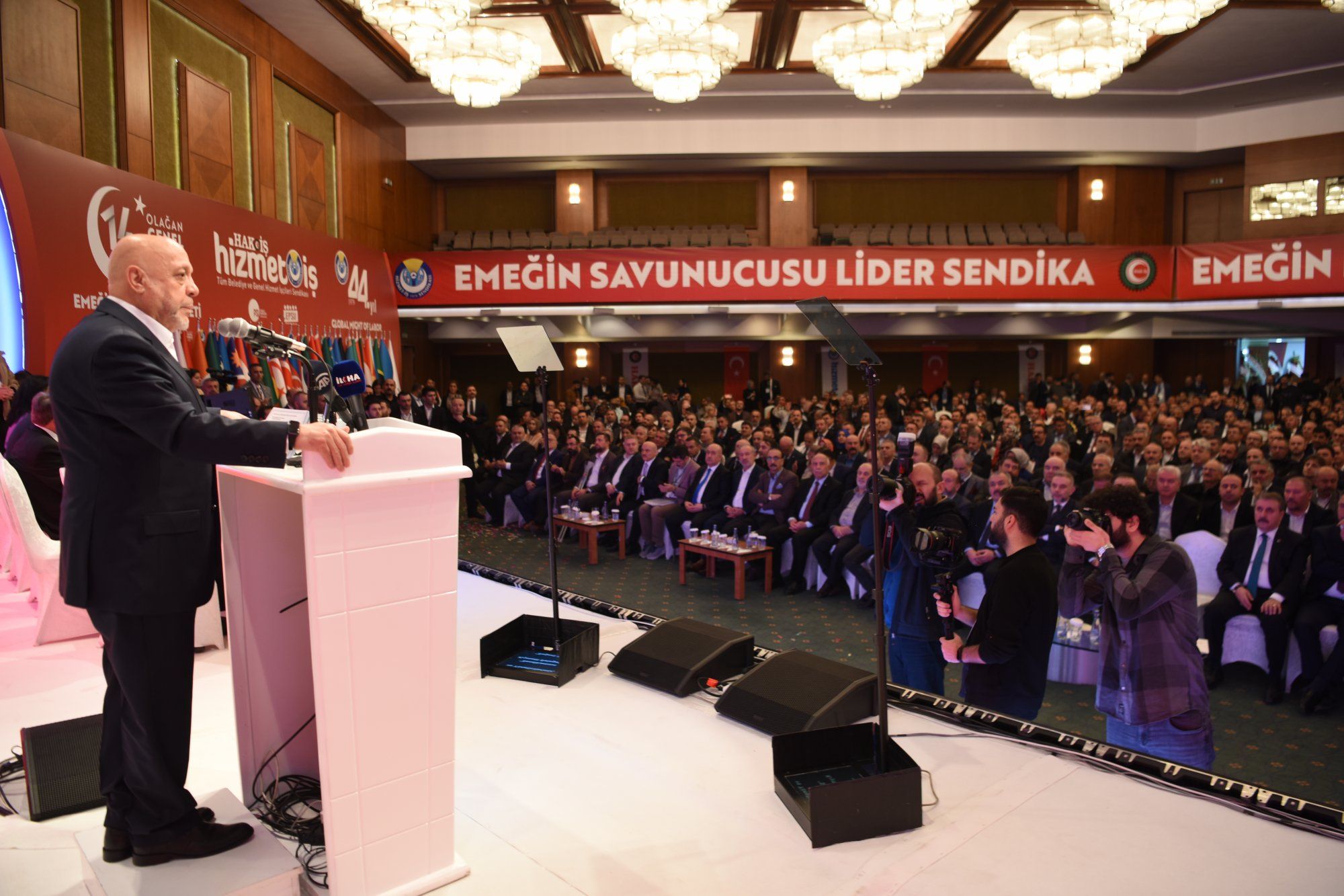 Genel Bakanmz ahin, Hizmet in 14. Olaan Genel Kurulu'na Katld