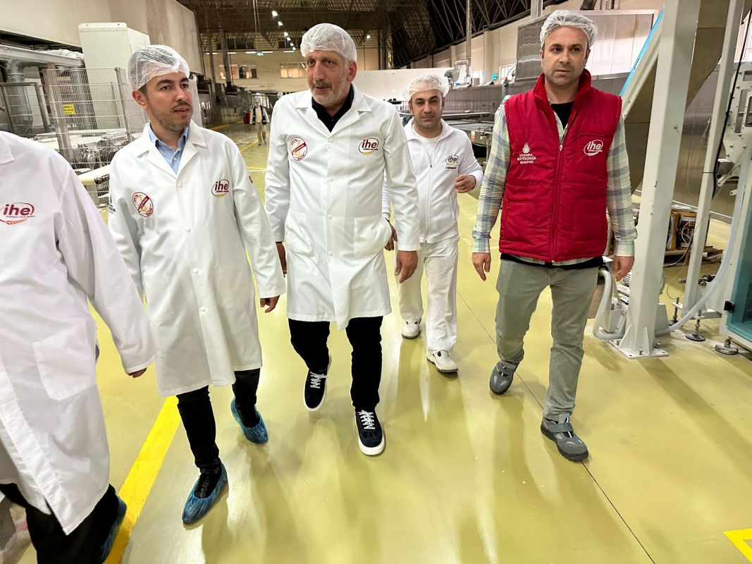 Genel Başkan Yardımcımız Hançeroğlu, İHE Kartal ve Cebeci Fabrikasını ziyaret etti