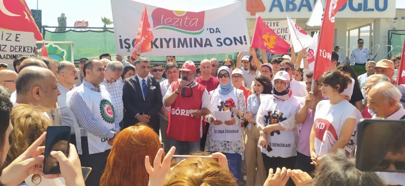 Lezita işçilerinin direnişi 31. gününde: Baskılara rağmen sendikamızdan istifa etmiyoruz