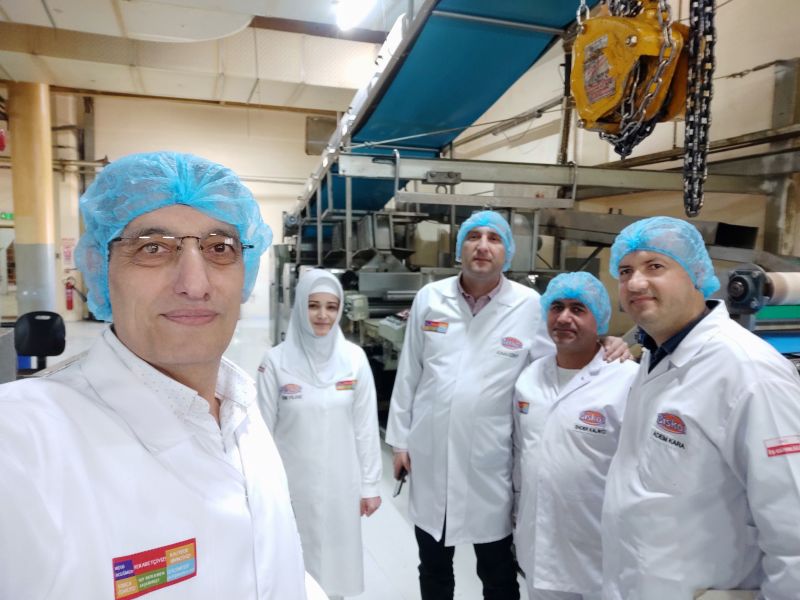 Karaman Biskot Bisküvi ve Çikolata fabrikalarında 'Kısa Bir Mola toplantısı