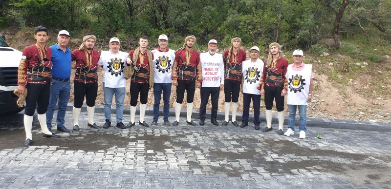 Emek ve adalet yrynn 7. gnnde Gebze ubemizden destek geldi