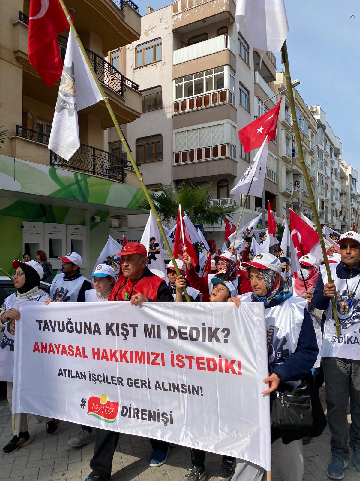 ​Lezita iileri Turgutludan haykrd: iyiz Haklyz Kazanacaz