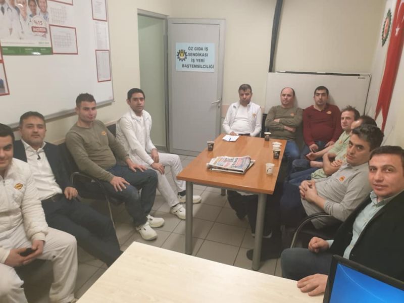 Gebze Şube Başkanımızdan Unmaş ve Donuk Fırıncılık’a ziyaret