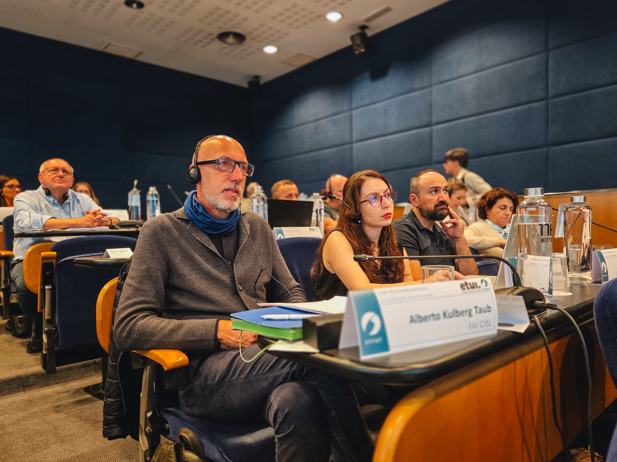 Barselonada EFFAT Ulustesi irket Komitesi Konferansna Katldk