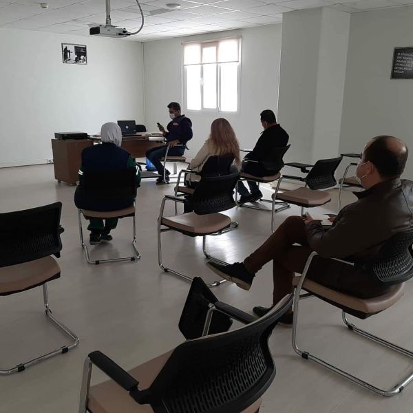Kaya, EK toplants iin Kerpe Gda yetkilileri ile video konferans yntemiyle bir araya geldi