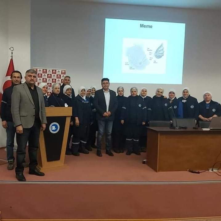 Bursa ubemiz Marmarabirlik Entegre Tesislerinde Salk Semineri dzenledi