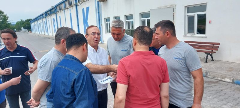 Genel Başkan Yardımcımız Karadağ, Marmarabirliki ziyaret etti