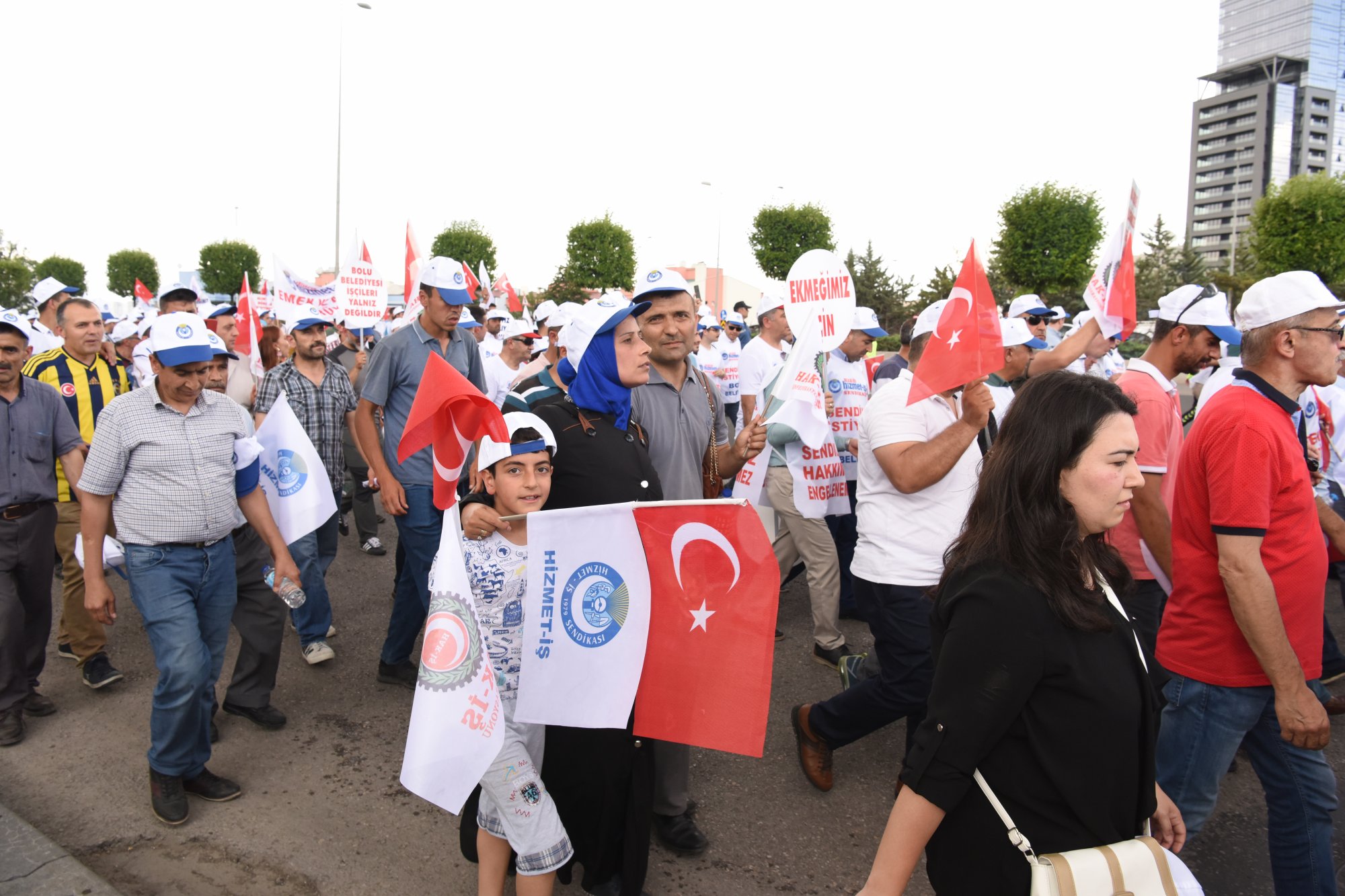 Emek ve Adalet Talebimizi CHP nnde Haykrdk