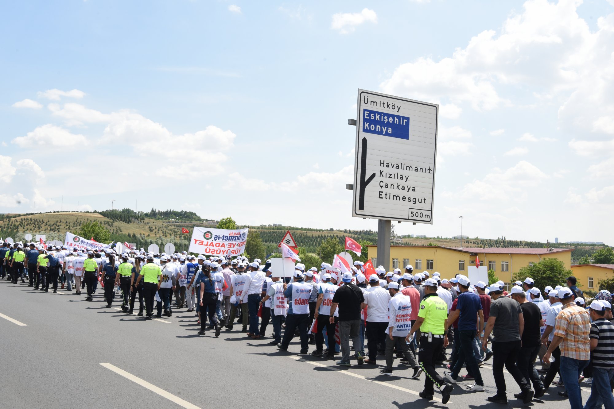 Emek ve Adalet Talebimizi CHP nnde Haykrdk